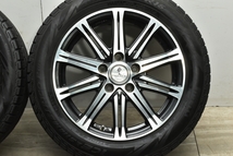 【程度良好品】WORK PROMISING 16in 6.5J +40 PCD114.3 アイスアシンメトリコプラス 205/55R16 スカイライン シルビア RX-7 アコード_画像6