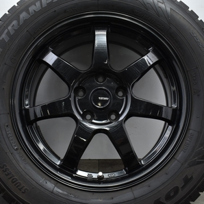 【程度良好】G-speed 17in 7J +48 PCD114.3 トーヨー ウィンタートランパス TX 225/65R17 エクストレイル CX-5 CX-8 レガシィアウトバックの画像6