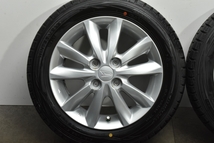 【バリ溝】ダイハツ 純正 14in 4.5J+45 PCD100 4穴 ダンロップ ウインターマックス WM01 155/65R14 タント ミラ ムーヴ ウェイク 送料無料_画像5