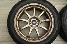 【良好品】LMスポーツ 18in 8.5J +32 PCD114.3 ブリヂストン ブリザック VRX2 235/50R18 アルファード ヴェルファイア エリシオン_画像3