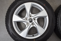 【良好品】トヨタ C-HR 純正 17in 6.5J +45 PCD114.3 ダンロップ ウィンターマックス SJ8 215/60R17 エスティマ ヤリスクロス 即納可能_画像3