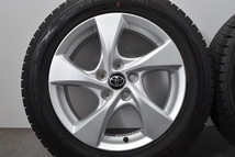 【良好品】トヨタ C-HR 純正 17in 6.5J +45 PCD114.3 ダンロップ ウィンターマックス SJ8 215/60R17 エスティマ ヤリスクロス 即納可能_画像5