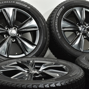 【バリ溝】レクサス UX 純正 17in 6.5J +40 PCD114.3 ミシュラン X-ICE SNOW 215/60R17 C-HR カローラクロス 流用 スタッドレス 送料無料の画像2