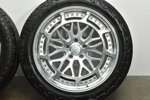 【美品 バリ溝】WORK グランシーカー GRANSEEKER DMX 20in 9J +38 PCD114.3 ニットー NOMAD GRAPPLER 265/45R20 ハリアー RAV4 CX-5 CX-8_画像6