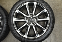 【送料無料】マツダ アクセラスポーツ 純正 18in 7J +50 PCD114.3 ケンダ アイステックネオ KR36 225/45R18 MAZDA3 アテンザ 流用 即納可_画像4