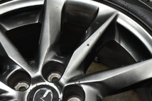 【送料無料】マツダ アクセラスポーツ 純正 18in 7J +50 PCD114.3 ケンダ アイステックネオ KR36 225/45R18 MAZDA3 アテンザ 流用 即納可_画像9