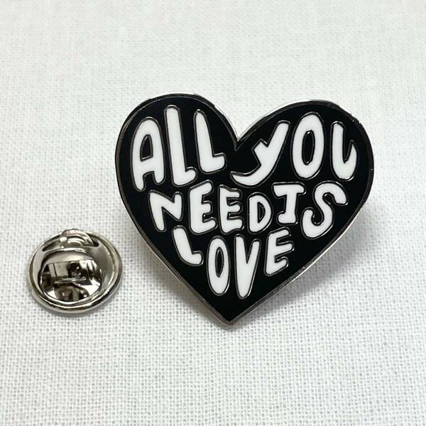 【ピンバッジ】ビートルズ All You Need Is Love 愛こそはすべて