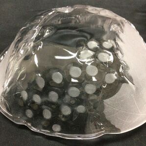 曽我ガラス 小鉢 5個セット ガラス ガラス食器 食器 洋食器 クリスタル フルーツ柄 中鉢 サラダボウル 深皿の画像5