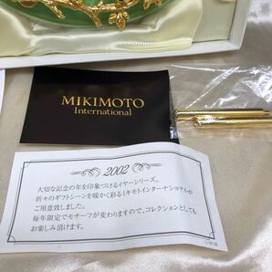 フォトフレーム MIKIMOTO ミキモト 写真立て インテリア フォトスタンド 2002年 イヤーシリーズ コレクション 毎年限定の画像3