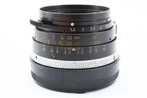 光学極上美品級！Leitz Leica SUMMILUX 35mm F1.4 第1世代ライツ ライカ ズミルックス Mマウント 1972年頃 12504フード付き_画像8
