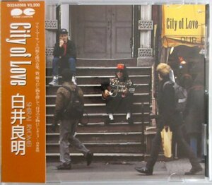 白井良明 / CITY OF LOVE / D32A-0369 帯付き［SHIRAI RYOMEI、MOONRIDERS］