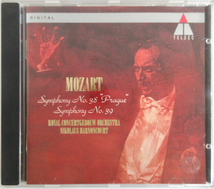 MOZART / SYMPHONY NO.38 & 39 / HARNONCOURT ドイツ盤［モーツァルト / 交響曲第38、39番 / アーノンクール］【送料無料】