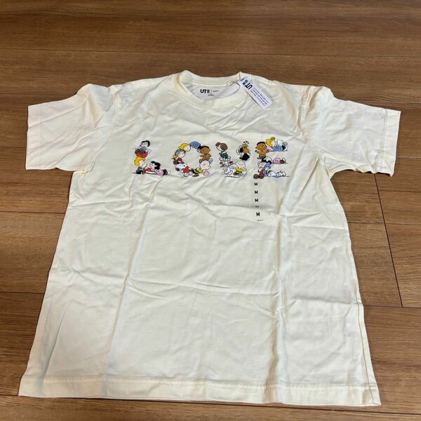 新品タグ付き　ユニクロUT PEANUTS Tシャツ　size.M オークション