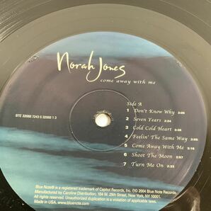 3746 ☆ 1円スタート ☆ Norah Jones ノラジョーンズ blue note ブルーノート come away with me アナログ盤 レコード LP 現状渡しの画像8