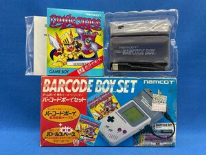 ・【未使用】ゲームボーイ 専用 バーコードリーダー バーコードボーイ セット ソフト バトルスペース スペシャルカード ナムコ GAMEBOY