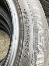 155/65R14 ダンロップ DUNLOP ENASAVE EC300 2020年 夏タイヤ4本セットN-BOX ワゴンR スペーシア タント アルト ラパン デイズ②☆_画像5