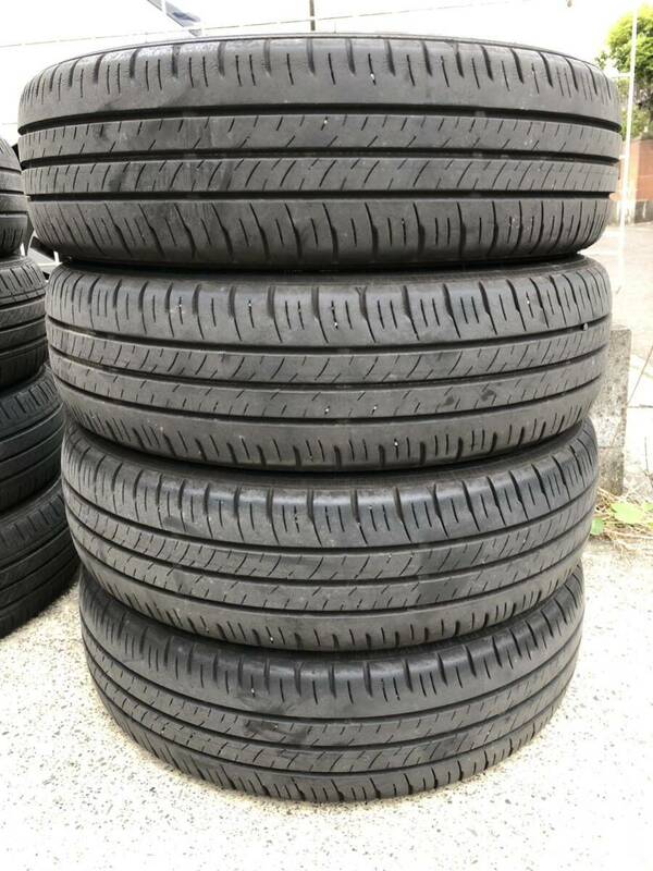 155/65R14 ダンロップ エナセーブ DUNLOP ENASAVE EC300+ 夏タイヤ4本セットN-BOX ワゴンR スペーシア タント アルト ラパン デイズ☆