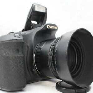 ★【限定！美品 一眼レフスターティングセット】 Canon EOS 60D ★ EF50mm F1.8 II EF55-200mm II USM ★ バッテリー&充電器付きの画像3