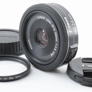 ★【限定！美品 超人気 パンケーキ】 Canon EF-S24ｍｍ F2.8 STM ★ EF-S2428STM ★ 2112547の画像1