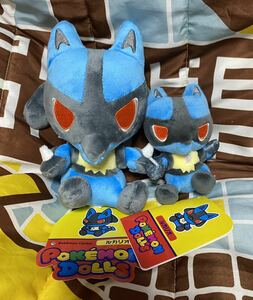 ポケットモンスター ポケモンドールズ もっちりマスコット ぬいぐるみ ルカリオ 2種セット ポケモンセンター限定 残り1セット