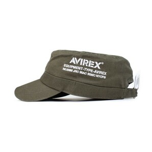 アビレックス AVIREX U.S.A NUMBERRING ワークキャップ カーキ 帽子 メンズ ミリタリー 野球帽の画像2