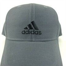 adidas アディダス キャップ メンズ レディース キャップ 帽子 ad twill cap グレー ゴルフ ブランド 春夏_画像4