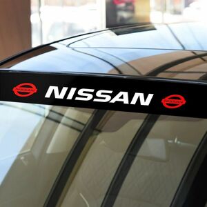 NISSAN 大判ステッカー ニッサン 日産 ウィンドウ フィルム ハチマキ リア デカール ニスモ NISMO シルビア ノート