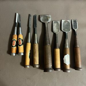  carpenter's tool flea . DIY supplies tool only .. road . work ... preeminence etc. 8 pcs set 1000 jpy ~