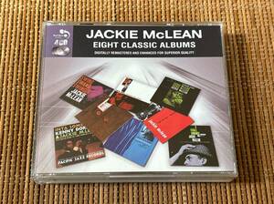 クリックポスト可 Jackie McLean/Eight Classic Albums 中古CD 4枚組 ジャッキー・マクリーン ドナルド・バード ブルー・ミッチェル