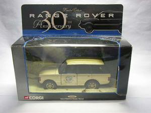 Corgi limitated model 1/36 classic Range Rover 30 anniversary commemoration Corgi 57606 Land Rover company 