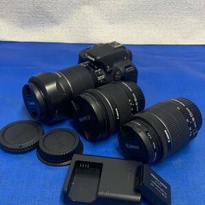 04304.80.Canon キャノン EOS Kiss X7  EF-S 18-55mm レンズ デジタル一眼レフカメラ 現状品の画像5