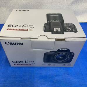 04304.80.Canon キャノン EOS Kiss X7  EF-S 18-55mm レンズ デジタル一眼レフカメラ 現状品の画像10