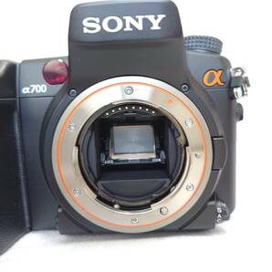 【超美品／可動品】Sony α700 DSLR-A700ボディ（光学式ファインダー：デジタル一眼レフ）元箱、その他付属品完備の画像9