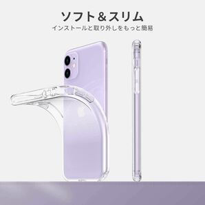 iPhone11 ケース クリア レンズ全面保護 ケースの画像3