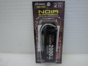 738m【18歳以上対象商品】未開封 G-FORCE Noir LiPo 7.4V 2000mAh 40CミニS互換サイズ ・GFG934 ジーフォース　バッテリー　※同梱不可