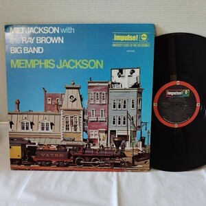 (LP)Milt Jackson with Ray Brown Big Band/Memphis Jackson[Impulse!]レコード,Enchanted Lady収録,Gilles Peterson Pure Fire!収録
