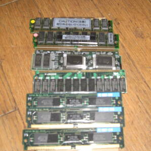 PC-98デスクトップ用メモリー7枚セット 送料無料の画像1