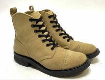 BILTBUCK Lot.543 Rough-Out Jump Boots ビルトバック スエード ジャンプブーツ ワークboots サンドベージュ 7.5D 参考価格74,800円_画像3