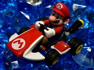 ☆マリオカート マリオ☆ AM チョロＱ プルバックカー フィギュア アミューズメント 非売品 マリオ 任天堂 USJスーパーマリオ