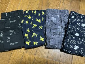 *** Snoopy * character trunks [L] size 4 pieces set ***
