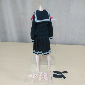 中古1/6size★シームレスアクションフィギュア素体用★ファイセンTBleague製昭和風セーラー服制服と別メーカーの素体セットですの画像4