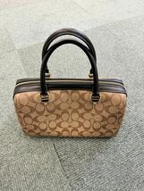 コーチ COACH シグネチャー ハンドバッグ 2way_画像5