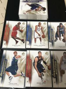 ルーキーインサート！2008-09 upperdeck SP authentic 23枚セット ROSE Westbrook LOVE GASOL profiles