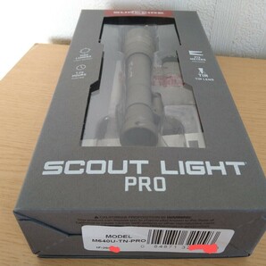 ■実物 SUREFIRE M640U SCOUTLIGHT PRO LED ウェポンライト 1000lumen TAN タンカラー M-LOKマウント付き！の画像9