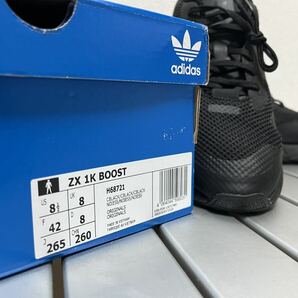 アディダス adidas zx 1k boost 26.5cmの画像8