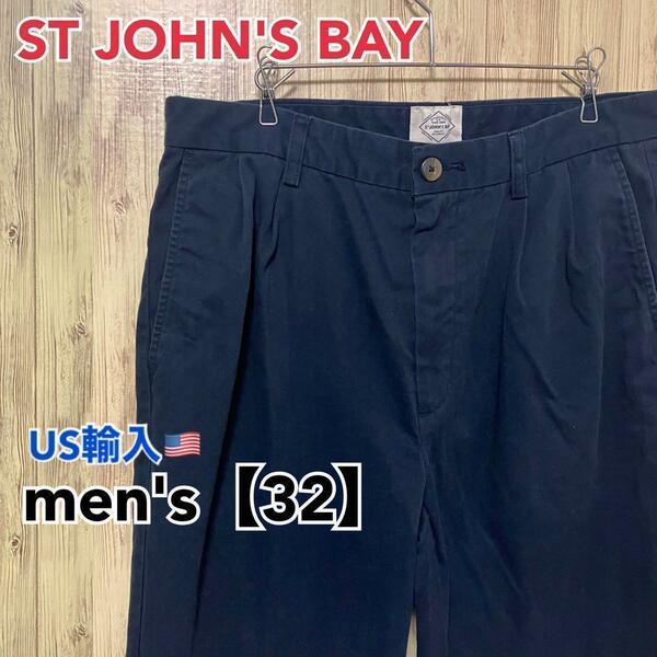 ●C42【US輸入】ST JOHN'S BAY　パンツ　men's【32】