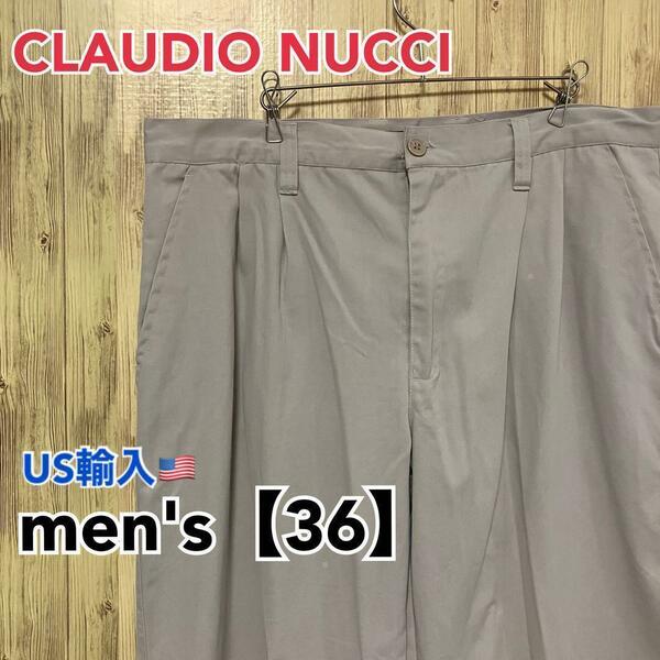 ●C44【US輸入】CLAUDIO NUCCI パンツ　men's【36】