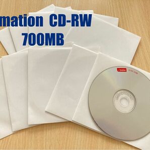 【未使用品】CDRW80AX50E imation CD-RW 700MB 1x-4x Compatible 10枚セット