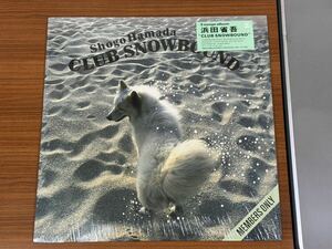 浜田省吾　CLUB SNOWBOUND