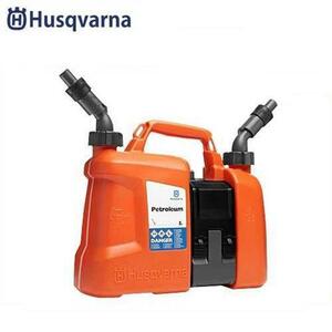 Комбинация Huskberna Can Can Petroleum 580754201 (топливо 5L/Chen Масло 2,5 л) [Husqvarna Топливное баллон